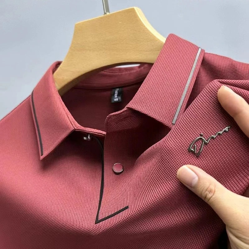 Supreme Comfort Long Sleeve Polo Shirt