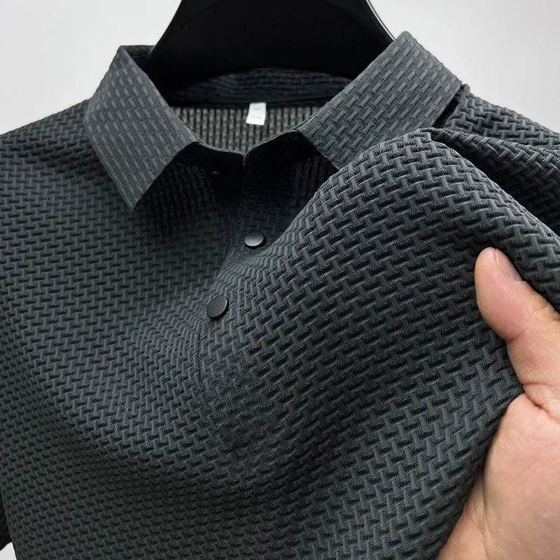 [PAGUE 1 LEVE 2] - Camisa Polo Fresh Seda Gelo + Relogio de Brinde
