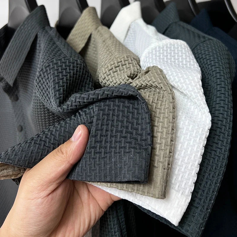 [PAGUE 1 LEVE 2] - Camisa Polo Fresh Seda Gelo + Relogio de Brinde