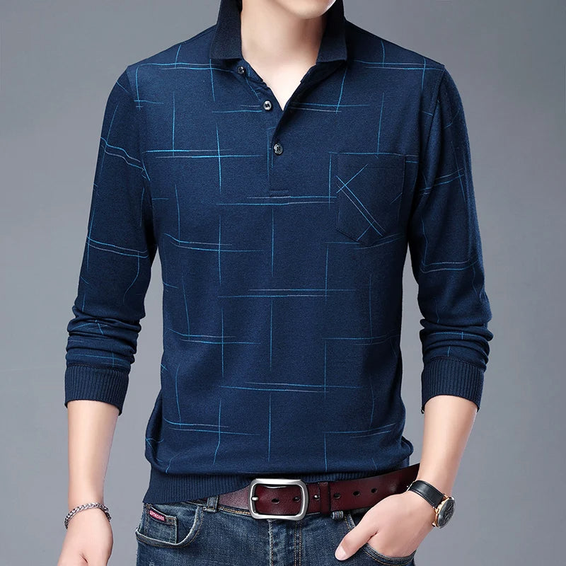 Camisa Polo Manga Longa Texas
