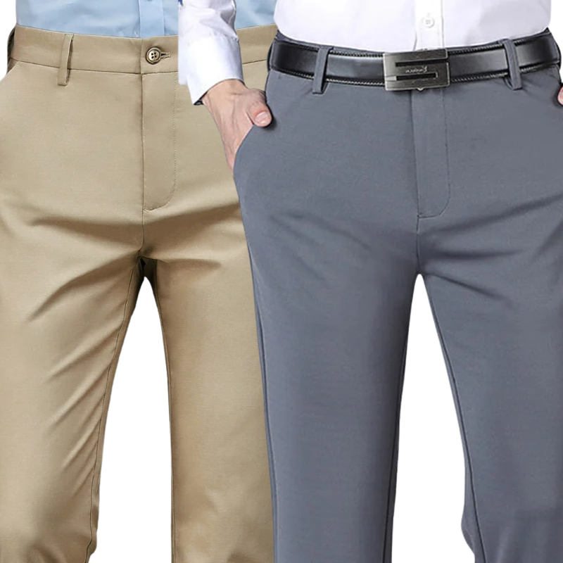 BUY 1 GET 2 FREE |  Gentleman Tailoring Classic Dress Pants 2024 + Leather Dress Belt Gift