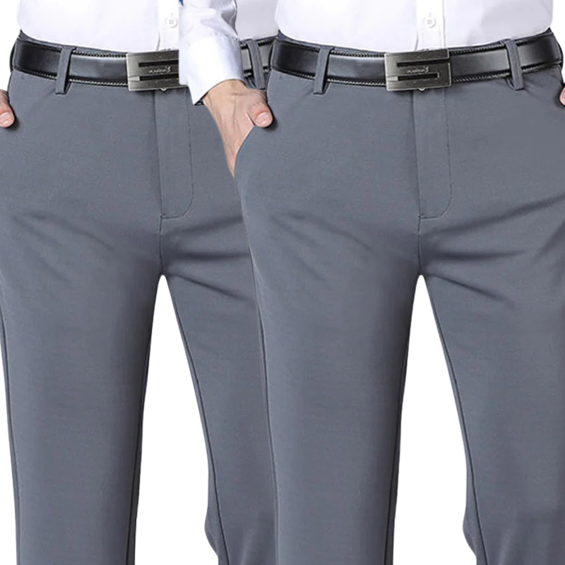 BUY 1 GET 2 FREE |  Gentleman Tailoring Classic Dress Pants 2024 + Leather Dress Belt Gift