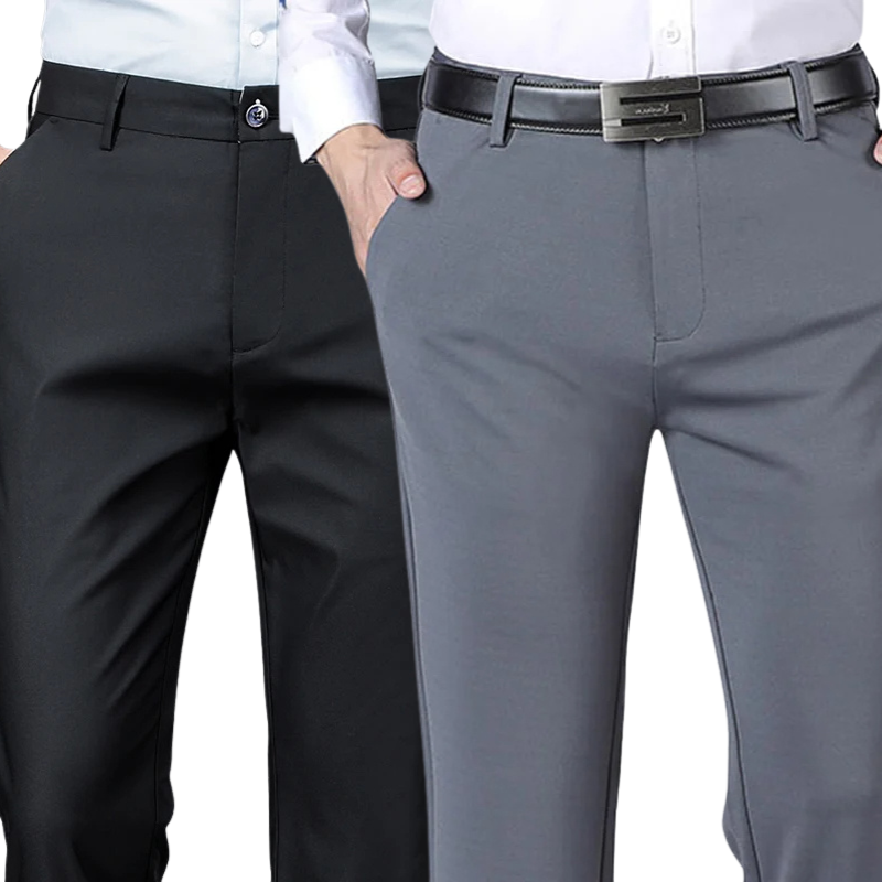 BUY 1 GET 2 FREE |  Gentleman Tailoring Classic Dress Pants 2024 + Leather Dress Belt Gift